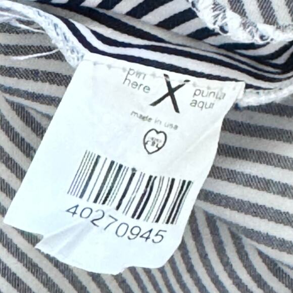 DOUBLE R by Ravi Ratan Custom Tailored Cotton Sleeveless Blouse Sz S/M - Picture 12 of 12